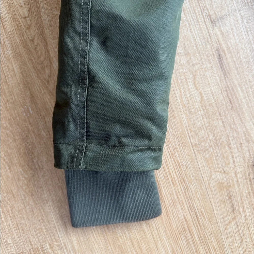 J.Crew Olive Green Perfect Winter Parka with Faux Fur Hood - Picture 8 of 9